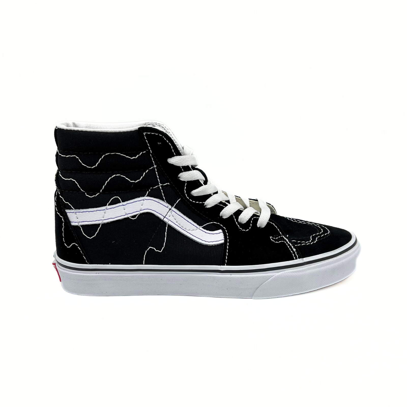 Vans SK8-Hi Stitch Warp (Black/White)
