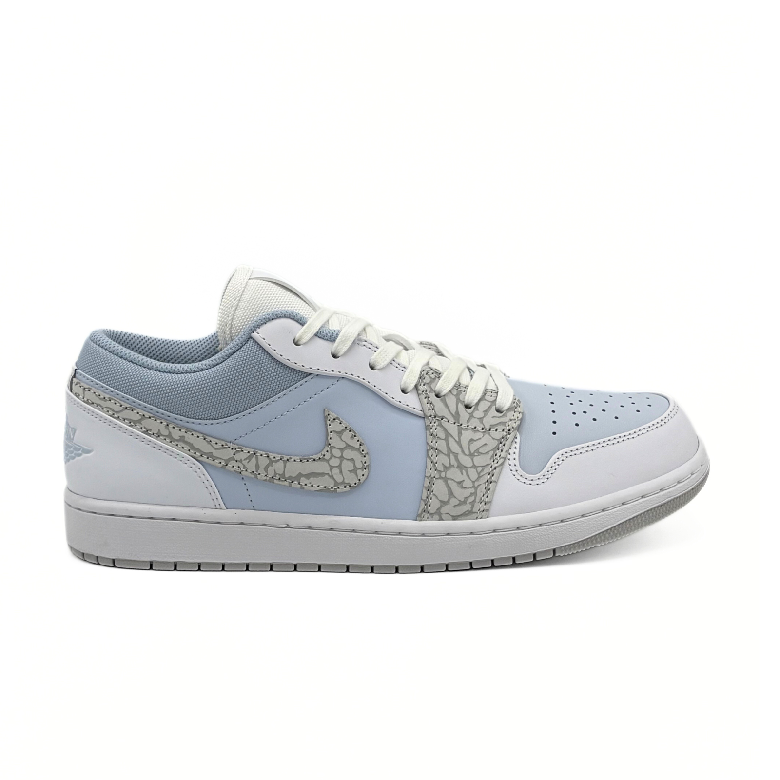 Air Jordan 1 Low (Blue Elephant Print)