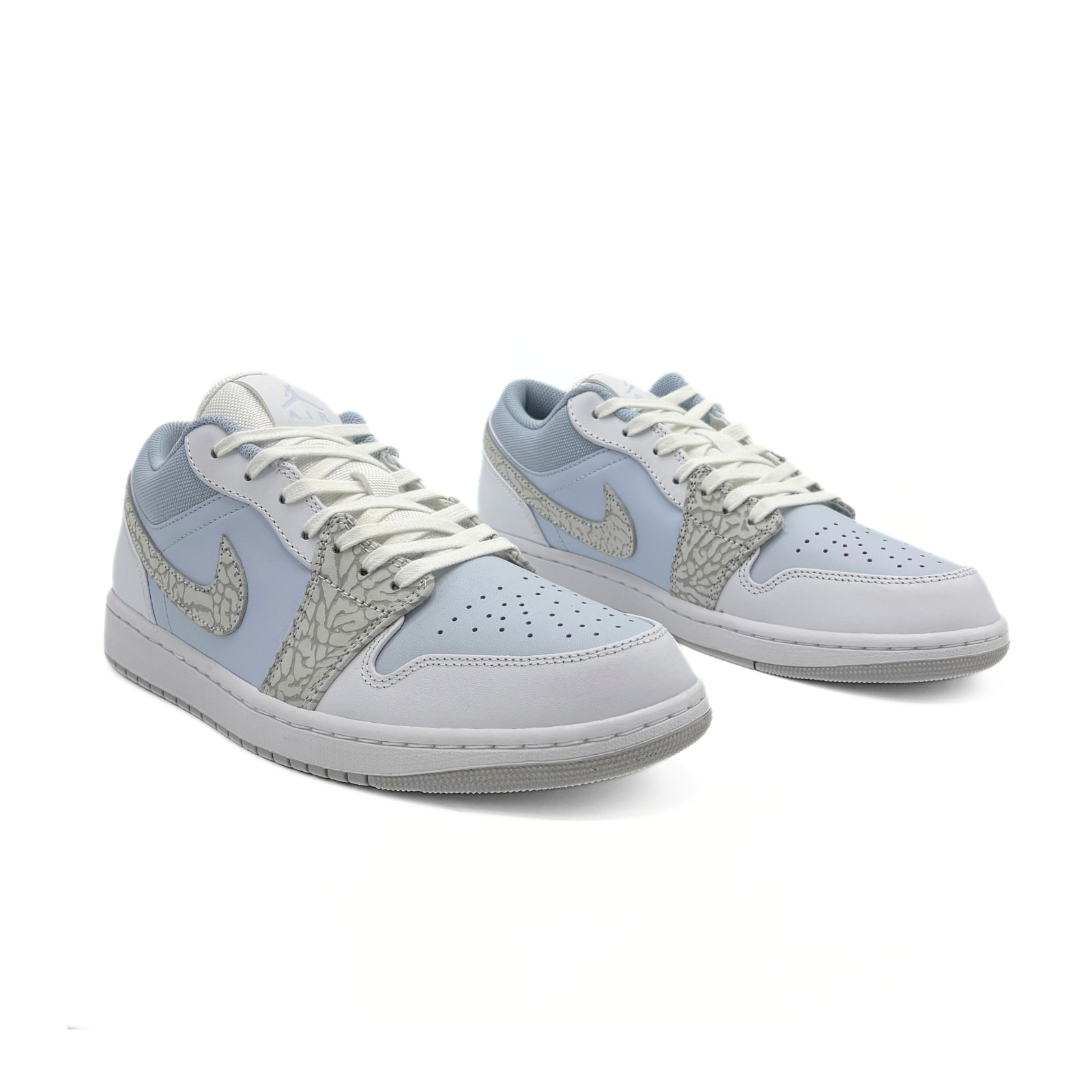 Air Jordan 1 Low (Blue Elephant Print)