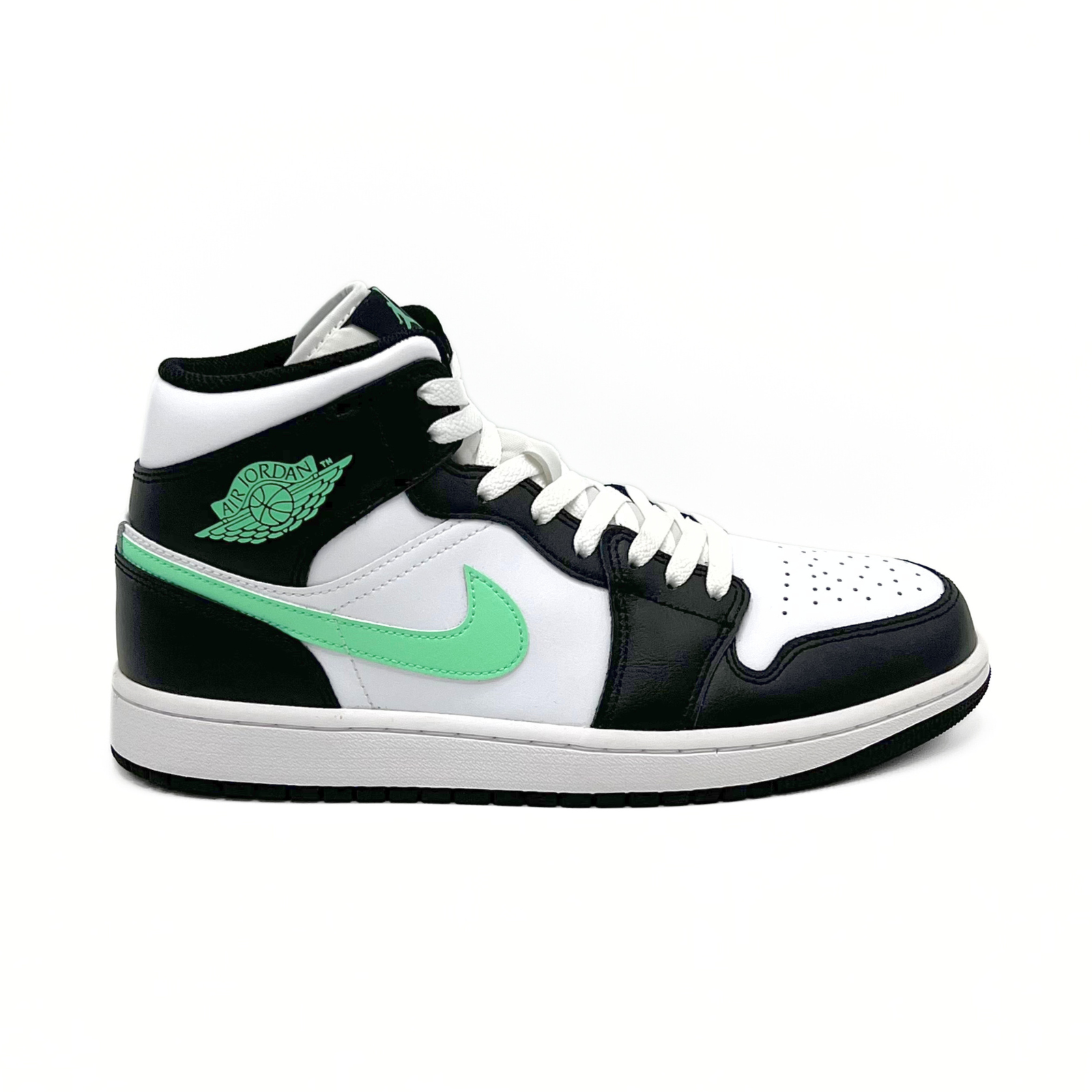 Air Jordan 1 Mid (Green Glow)