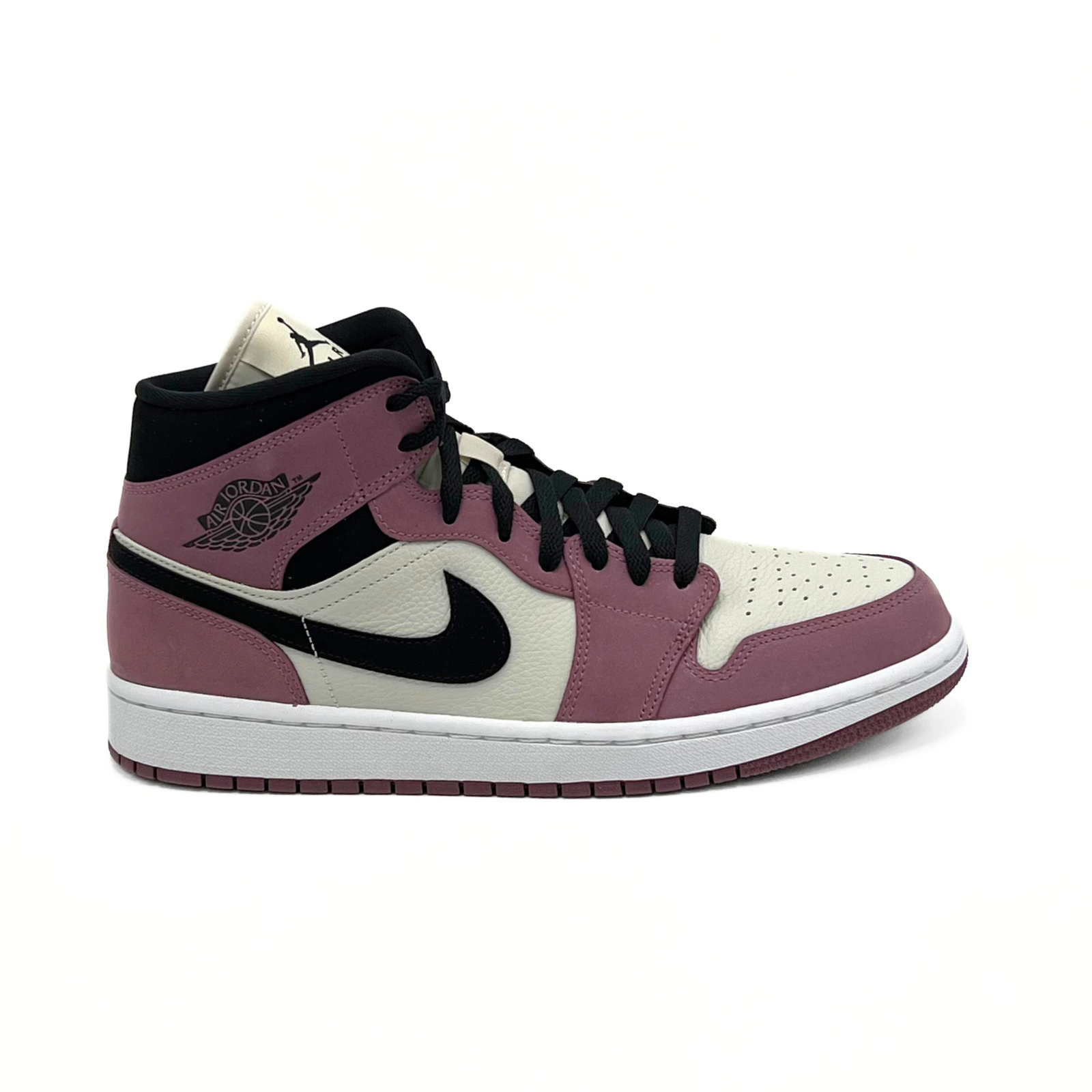 Air Jordan 1 Mid WMNS (Berry Pink)