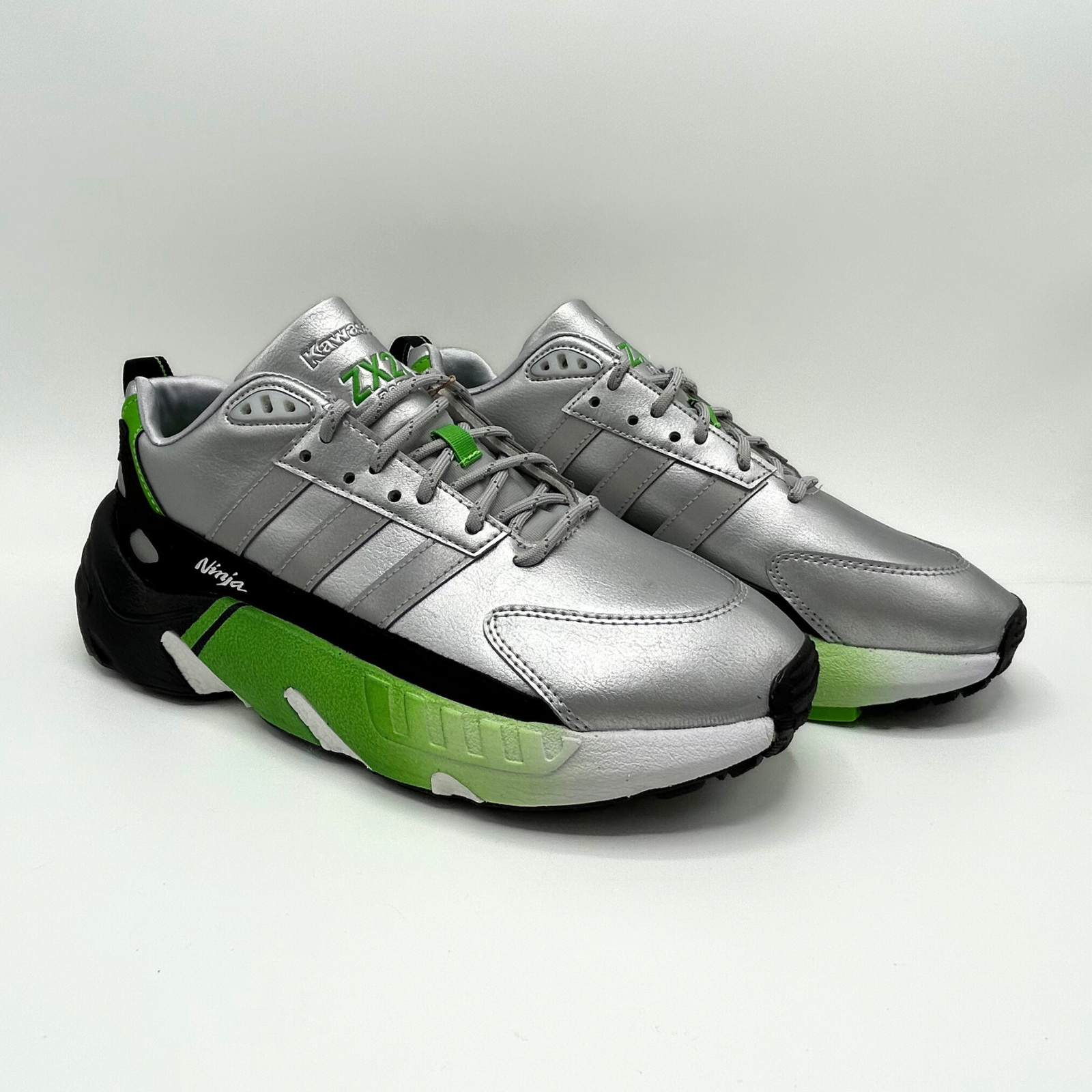 Kawasaki x adidas ZX22 (Silver Metallic)