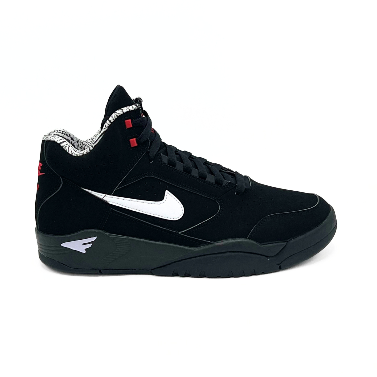 Nike Air Flight Lite II Mid (Black White/Varsity Red)