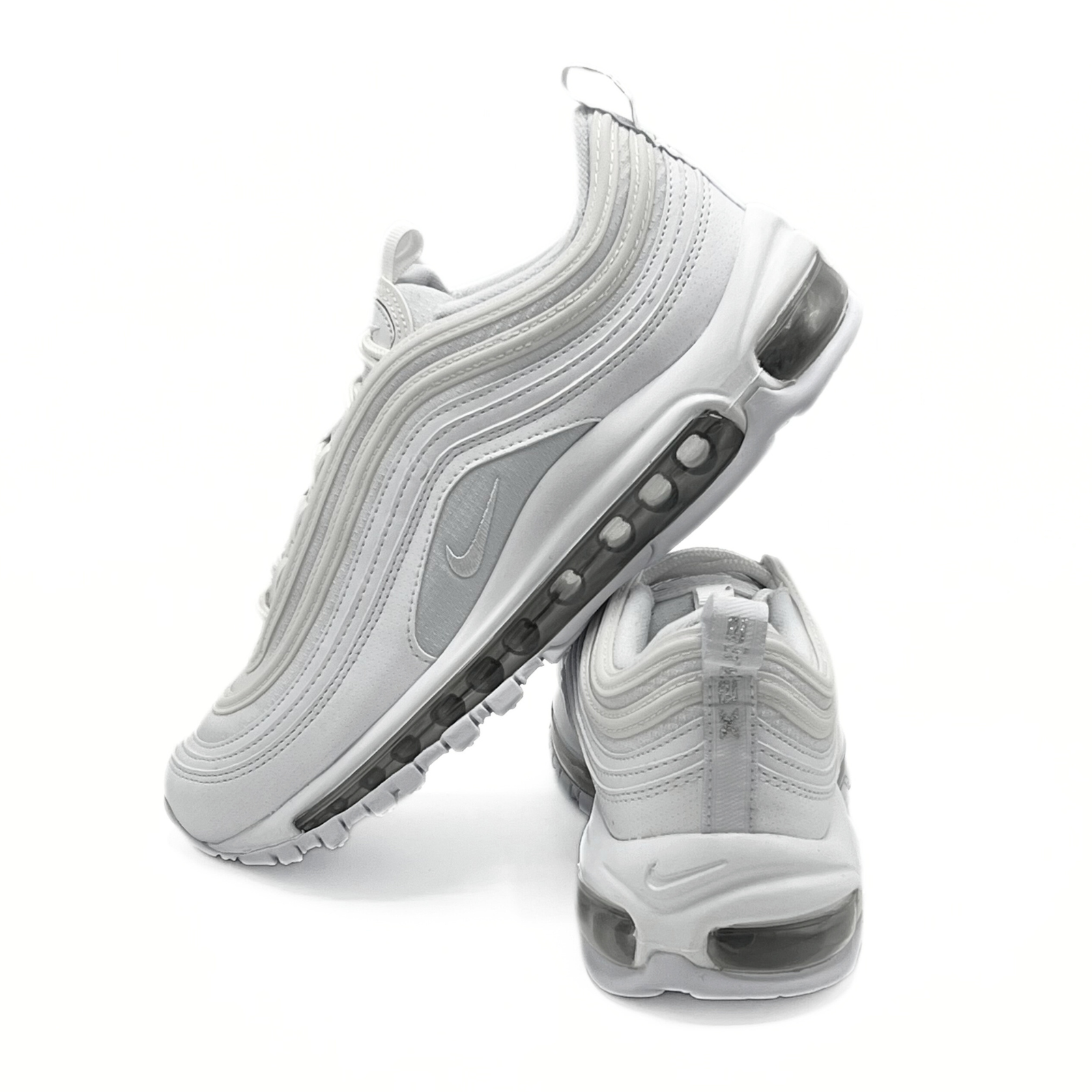 Nike Air Max 97 GS (White Metallic Silver)