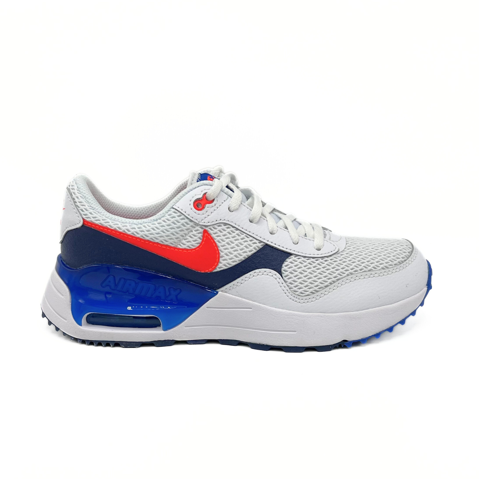 Nike Air Max SYSTM GS (White/Royal Crimson)