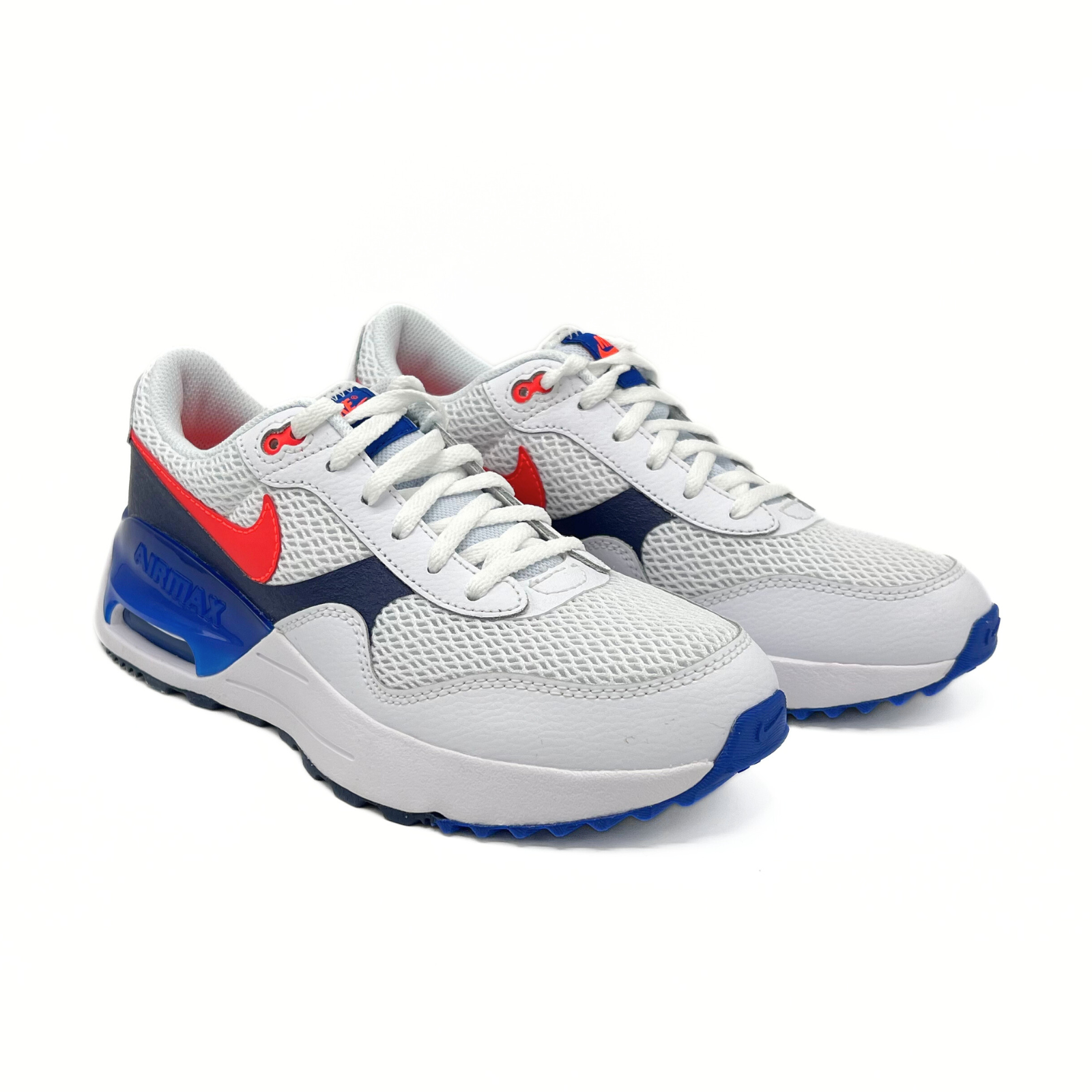 Nike Air Max SYSTM GS (White/Royal Crimson)