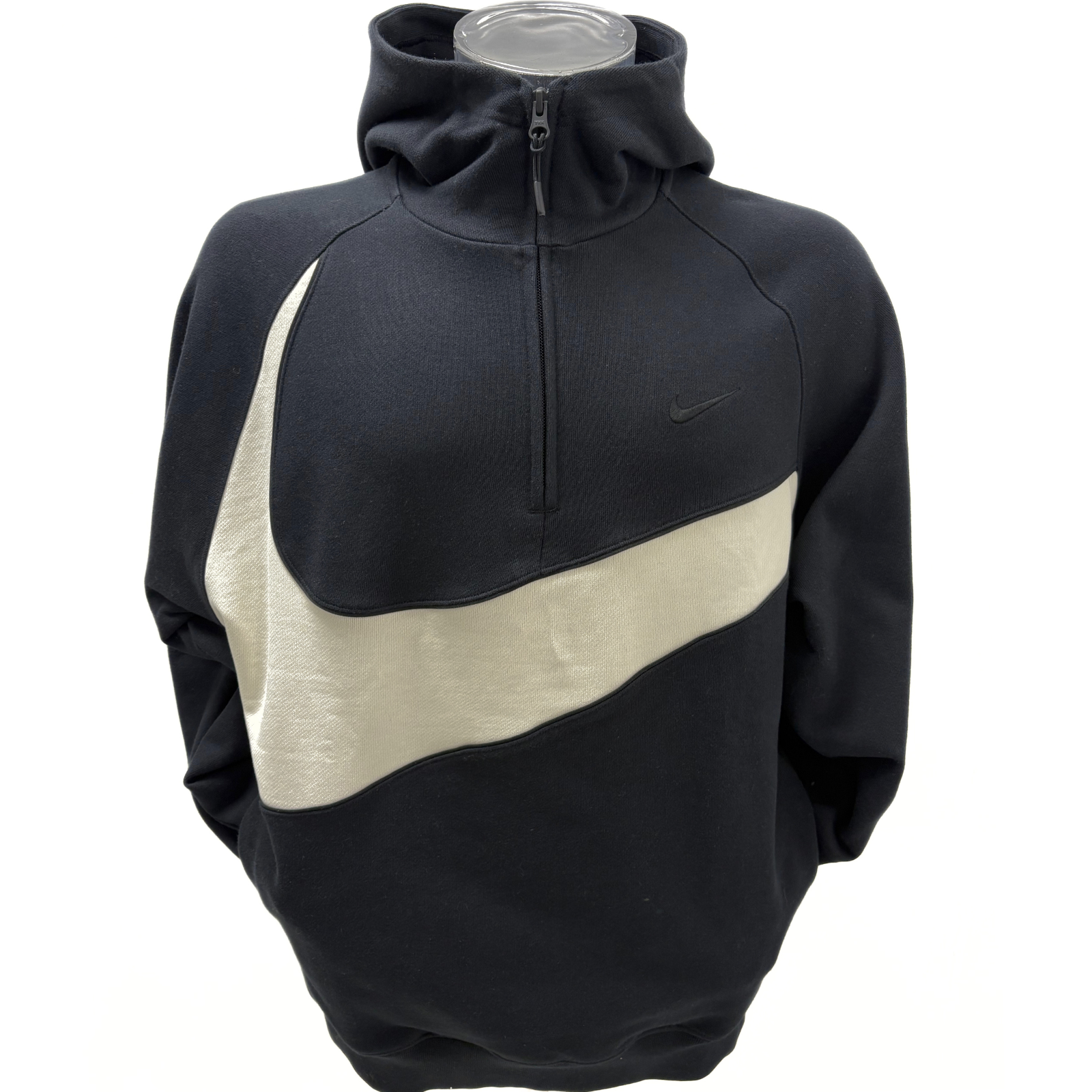 Nike Sportswear Brushed Fleece Hoodie (Zwart)