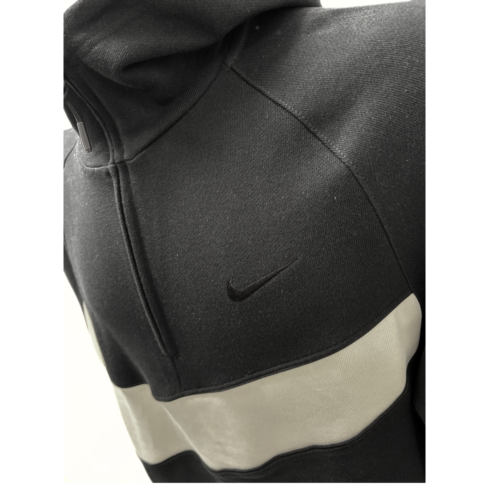 Nike Sportswear Brushed Fleece Hoodie (Zwart)