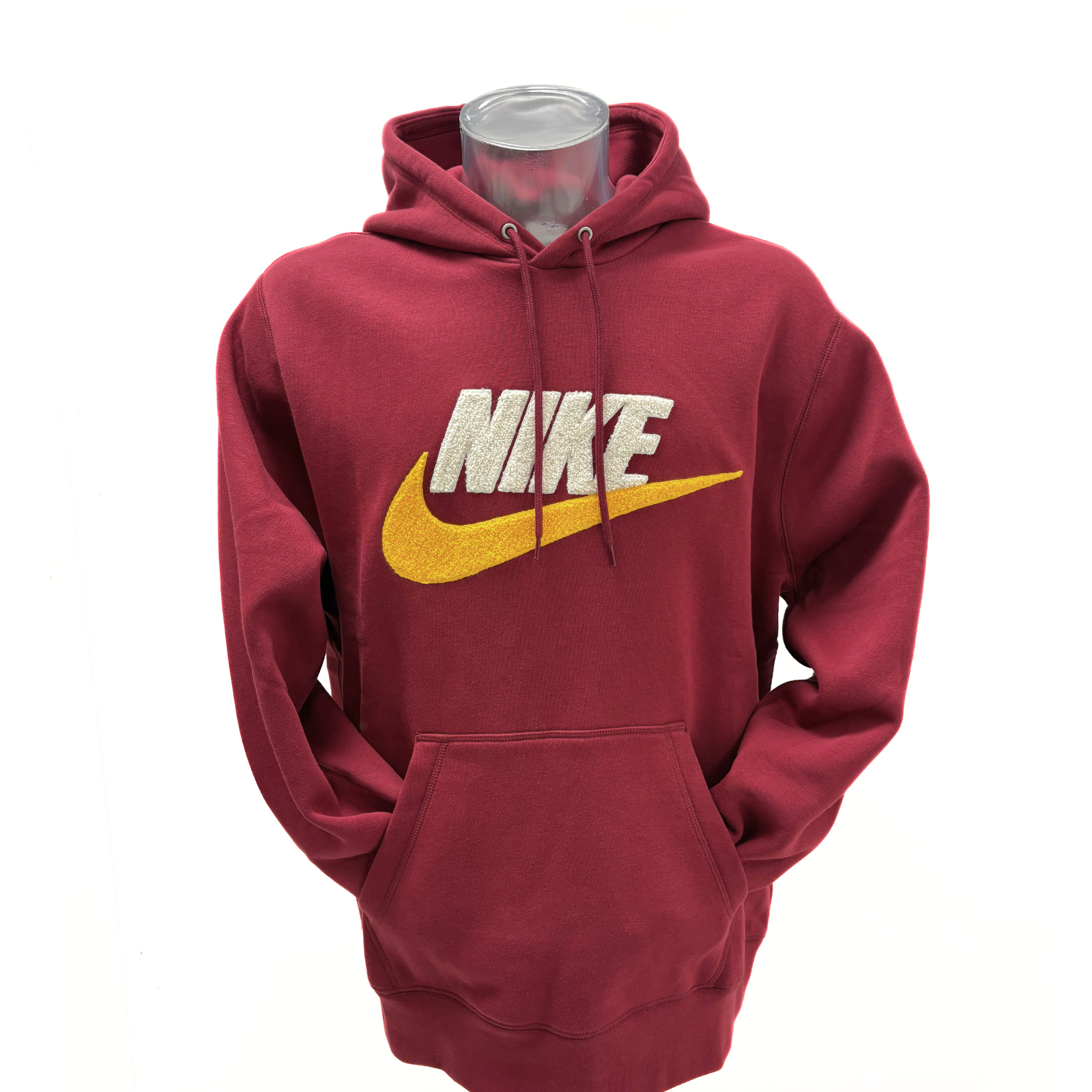 Nike Club Fleece Hoodie (Rood)