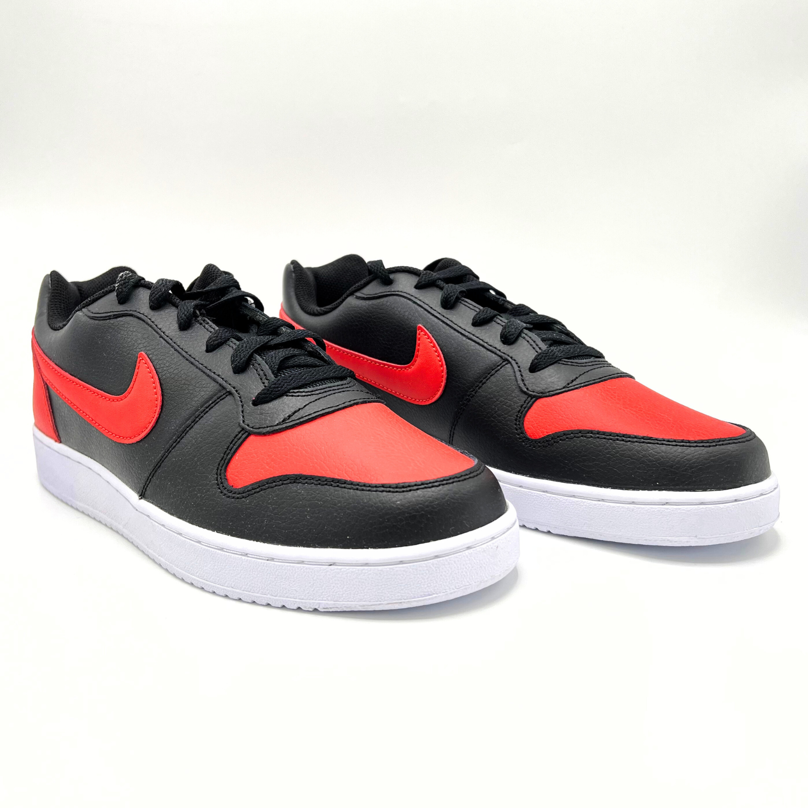 Nike Ebernon Low Black Habanero Red