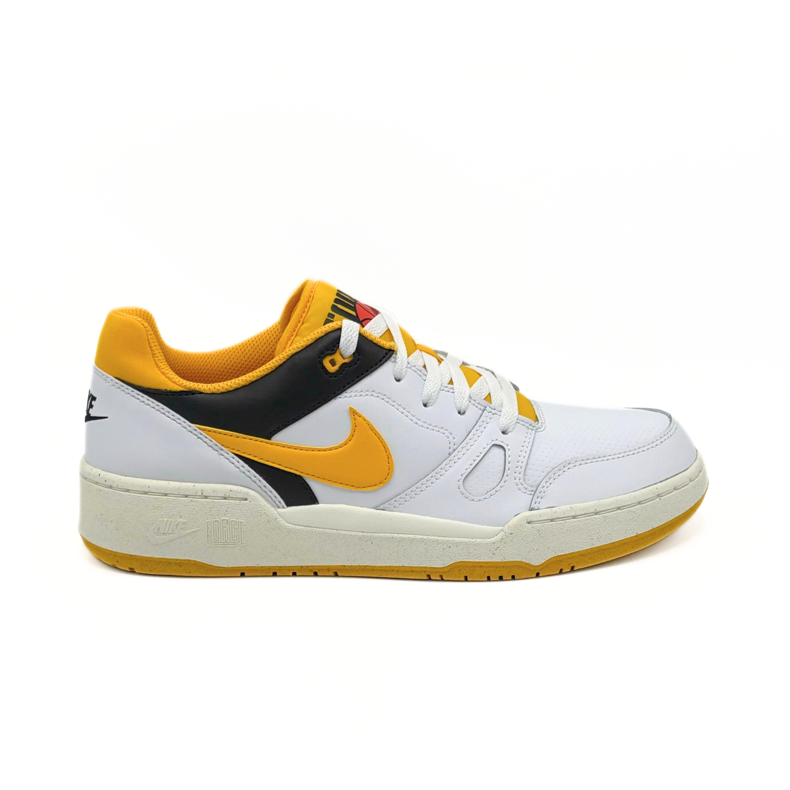 Nike Full Force Low (White/University Gold)