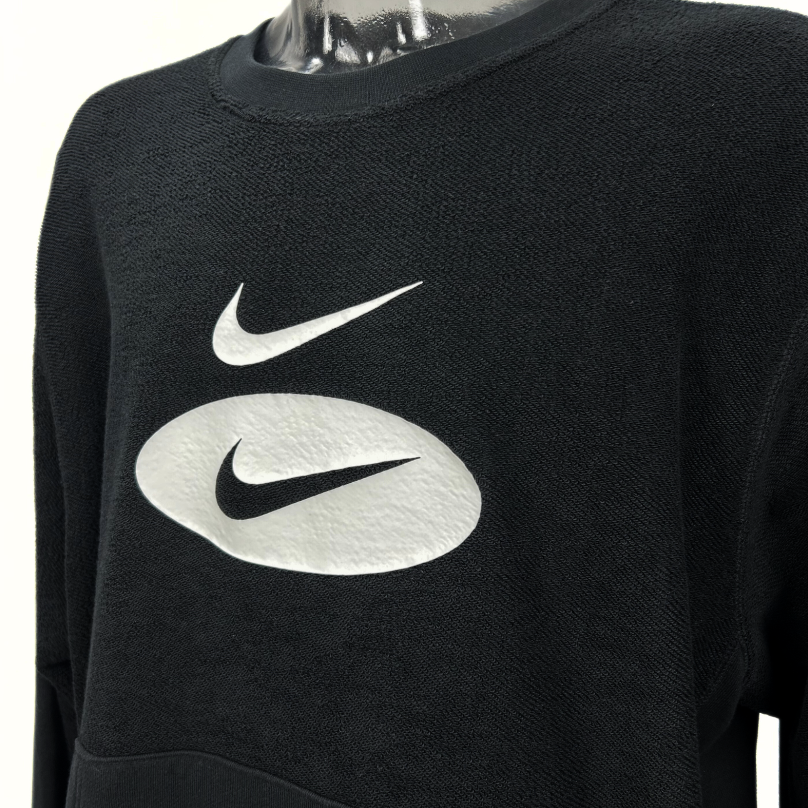 Nike Sportswear Swoosh League Sweater/Crewneck (Black)