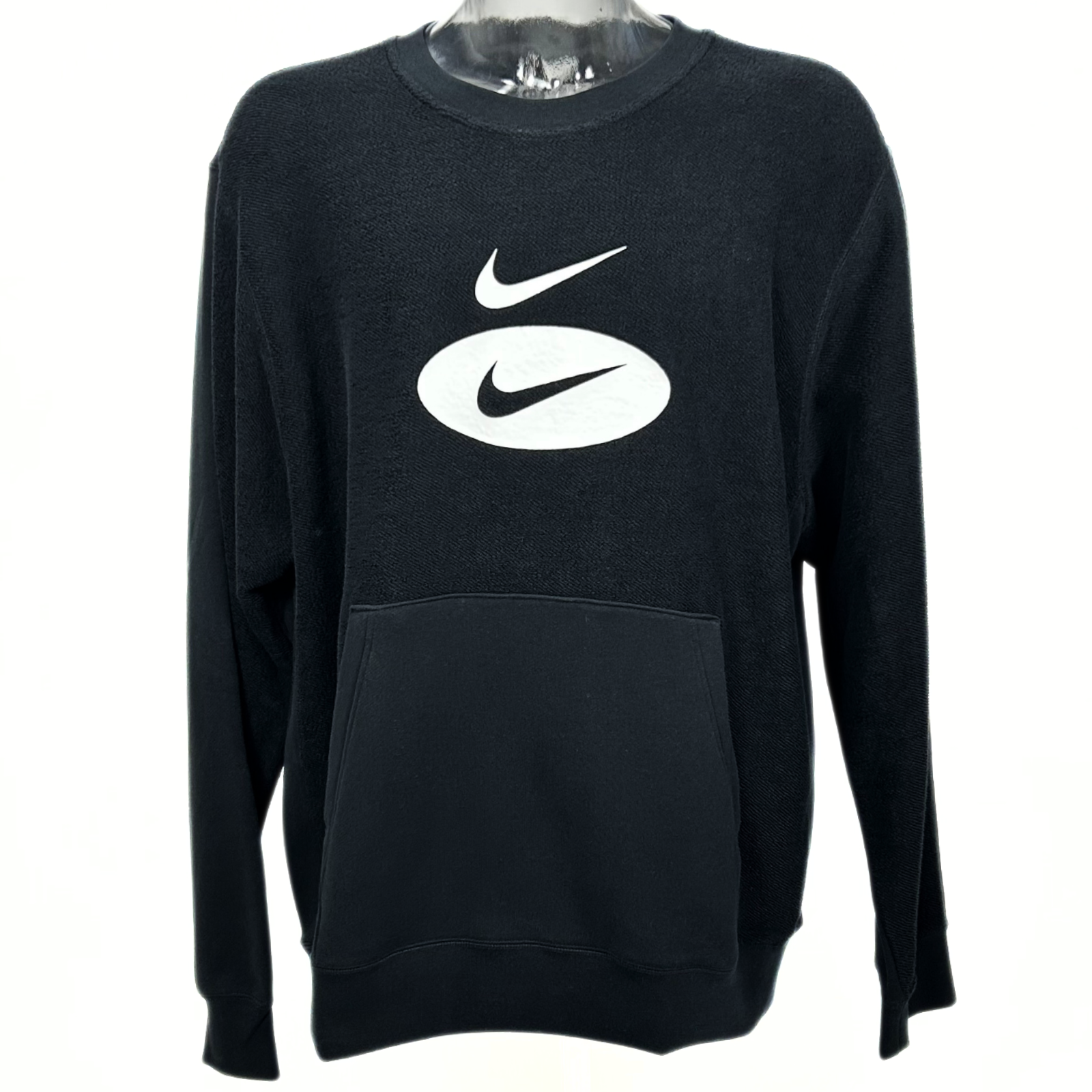 Nike Sportswear Swoosh League Sweater/Crewneck (Black)