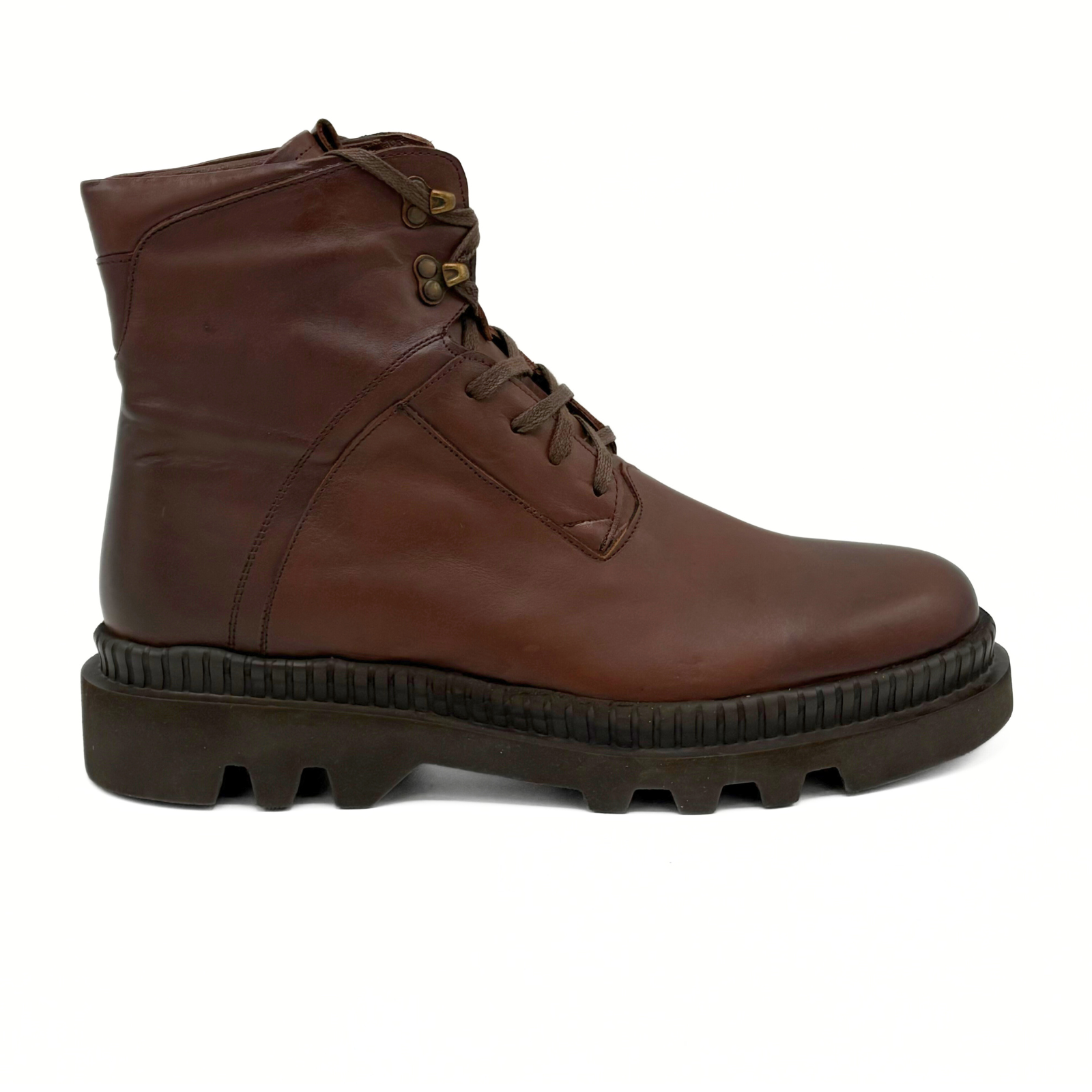 Van Dalen - Klark Leather Boots (Dark Brown)