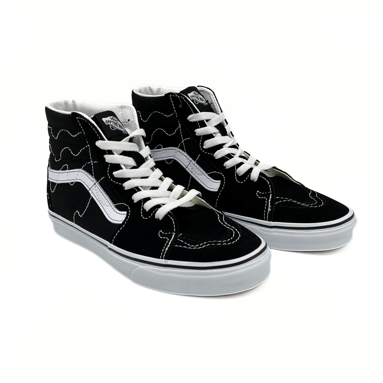 Vans SK8-Hi Stitch Warp (Black/White)