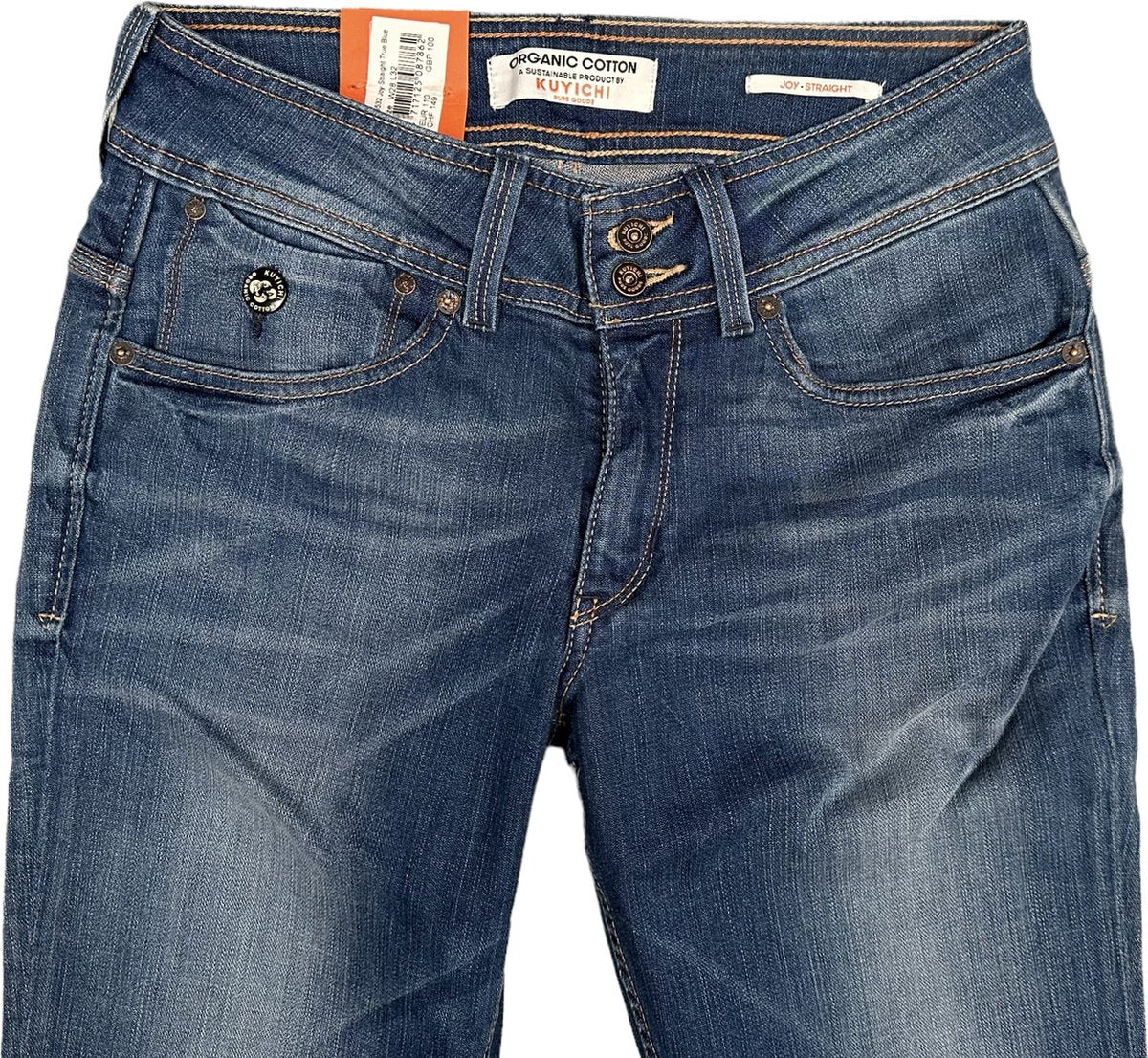 KUYICHI Jeans 'Joy Straight True Blue'